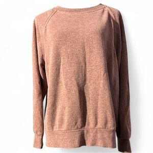 Cozy Up Brown Women's Sweatshirt - Size L